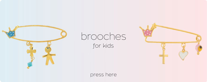 Brooches for girls and boys